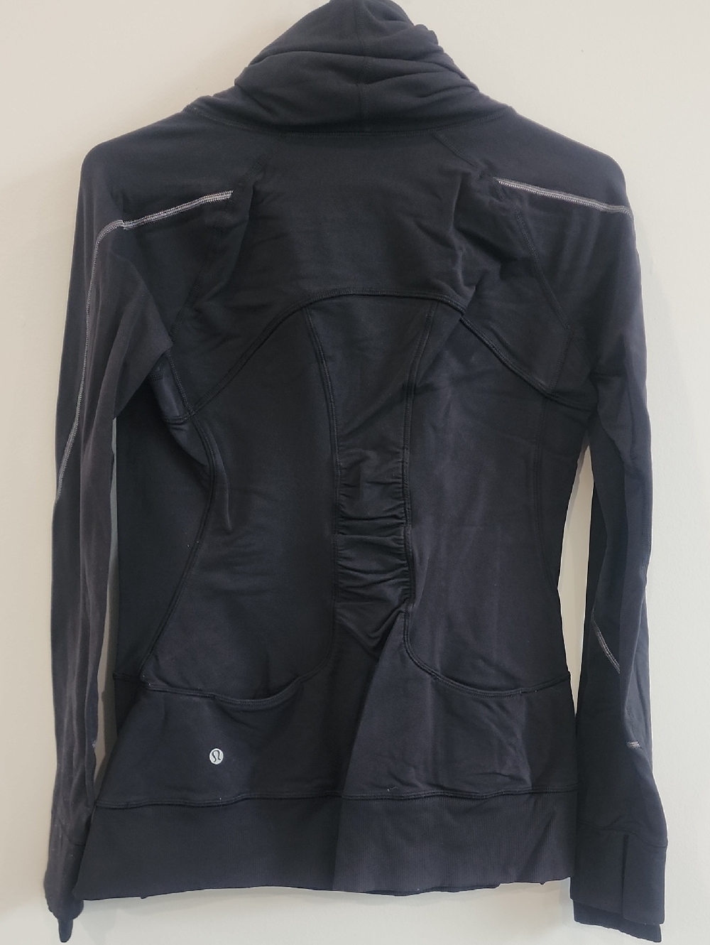 lululemon athletica Black Hooded Active Jacket